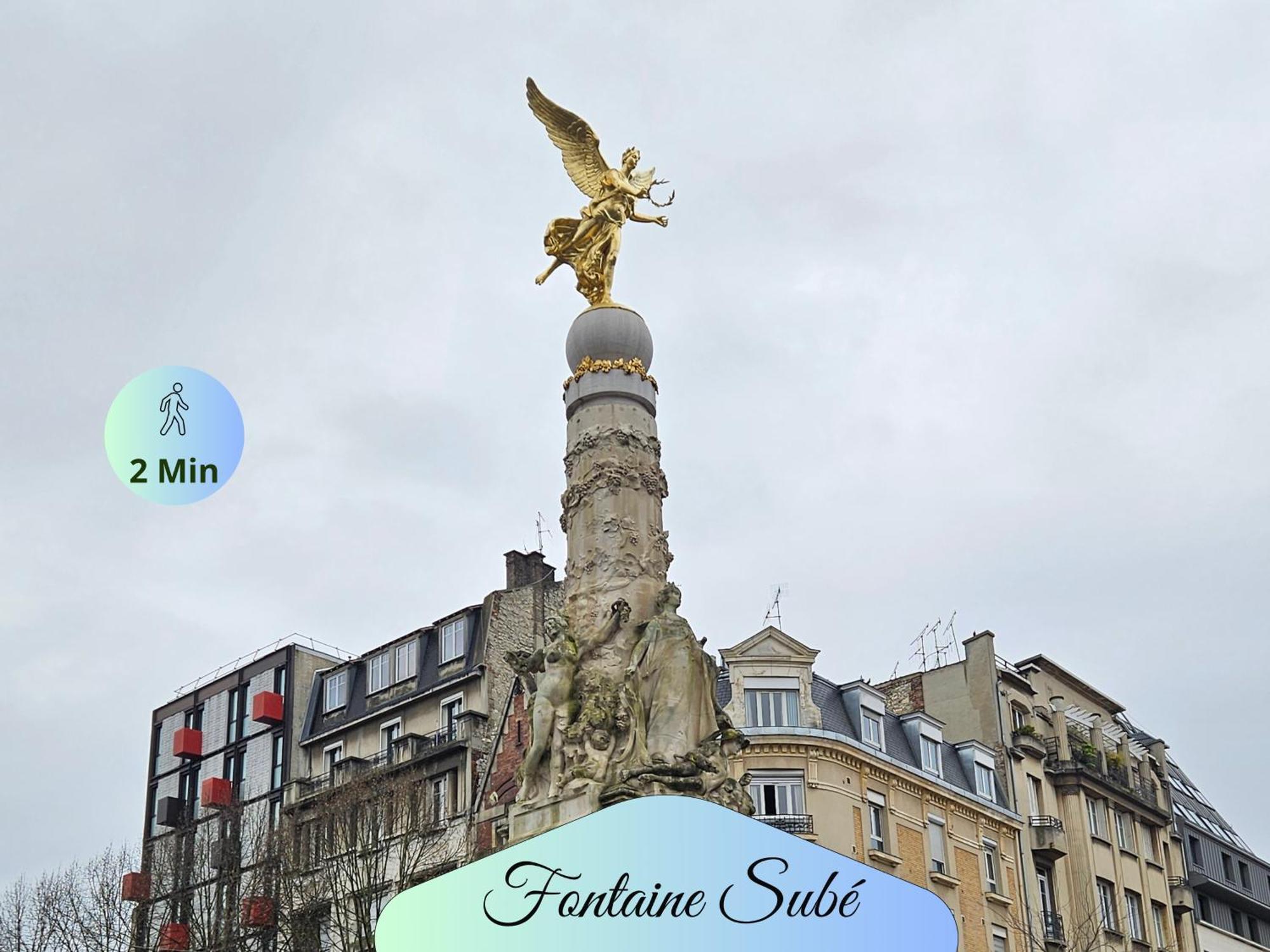 Au Cœur Historique De Place D'erlon T2 Reims